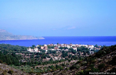 the village  25 kms from CHANIA ,west Crete