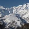 Hakuba Powder Tours - Japanese Skiing at its Best View of Happo One from Iwatake