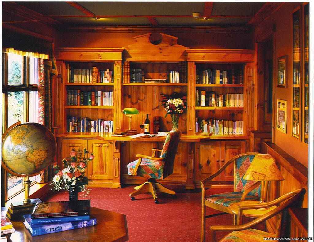 Kathleens Country House Library with WIFI and Computer | Kathleens Country House The Best Irish Hospitality | Image #4/16 | 