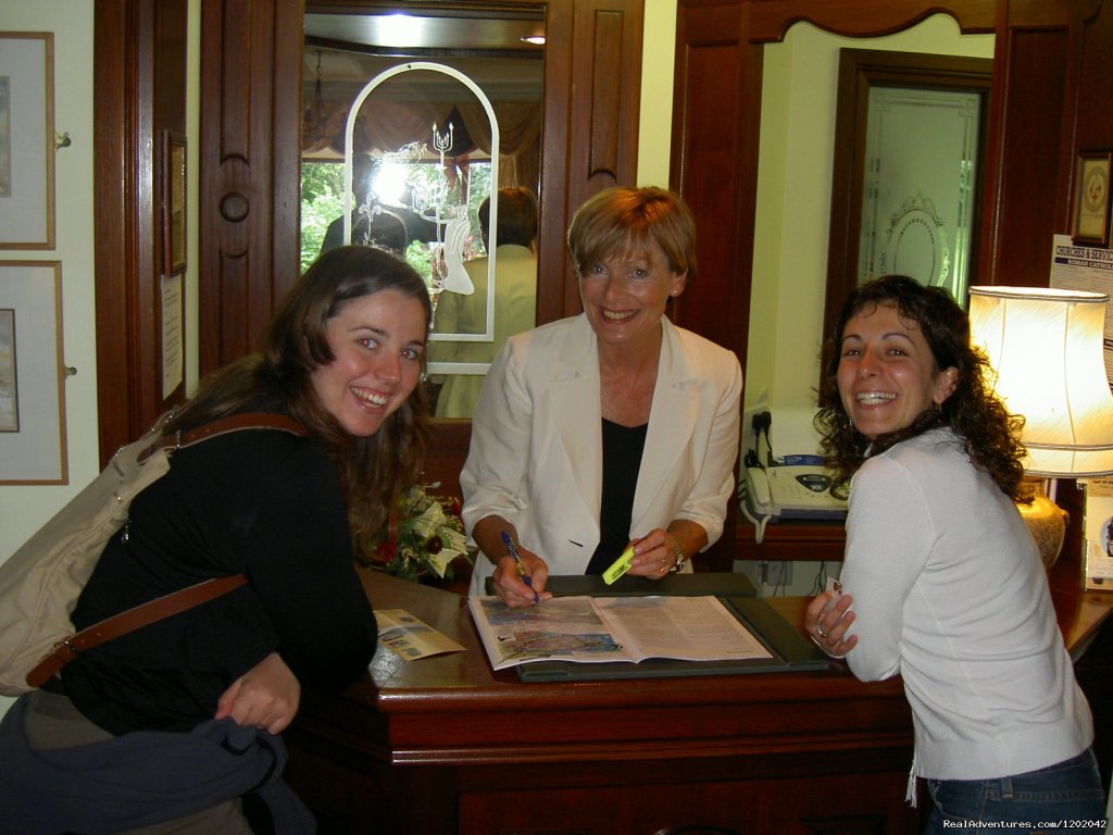 Kathleen Greets Guests | Kathleens Country House The Best Irish Hospitality | Image #11/16 | 