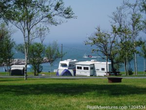 Camp On The Beautiful Bay Of Fundy In Nova Scotia
