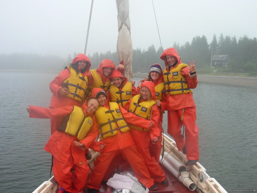 foul weather gear for rainy days | Nova Scotia Sea School | Image #6/10 | 