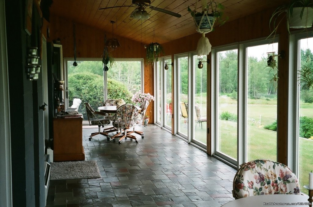Eating Porch | Serene with breathtaking views at Capt'n N Eve's | Image #4/8 | 