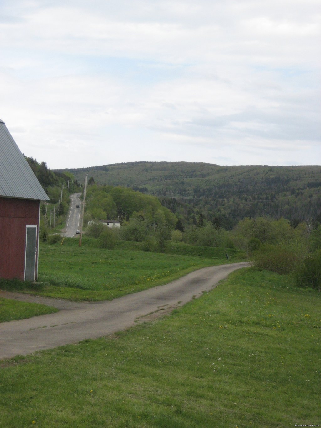 Driveway to Route 395 | Farmhouse Vacation Rental in Cape Breton | Image #2/21 | 