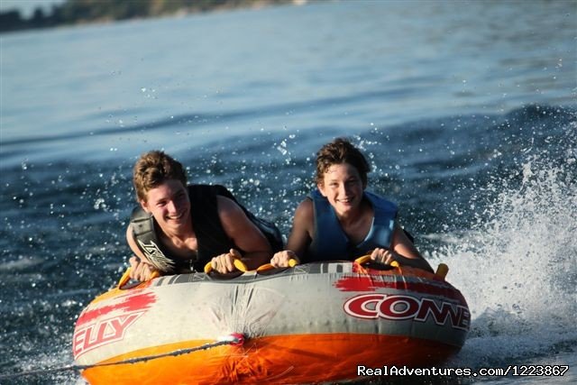 Boys tubing, Lake Malawi | Malawian Style - Safari, Mountain, Lake Adventures | Image #10/23 | 