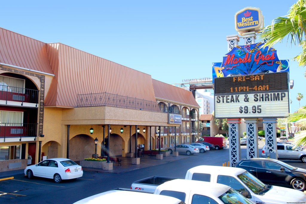 Exterior | Best Western Mardi Gras Hotel and Casino | Las Vegas, Nevada  | Hotels & Resorts | Image #1/6 | 
