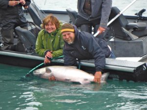 Salmon fishing in Alaska with Eric Loomis Fishing