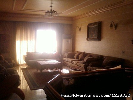 Villa for rent furnished in Sheikh zayed City ( Reception ) | Villa for rent with swimming pool in Sheikh zayed | Image #6/8 | 