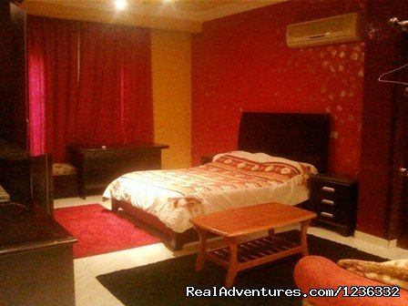 Villa for rent furnished in Sheikh zayed City ( bedroom) | Villa for rent with swimming pool in Sheikh zayed | Image #7/8 | 