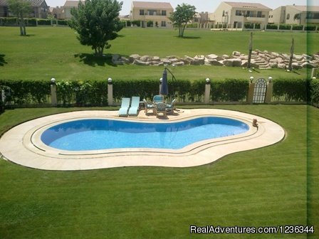 villa for rent in Egypt | villa for rent 5 room pool in Sheikh zayed City Eg | shaikh Zayed, Egypt | Vacation Rentals | Image #1/8 | 