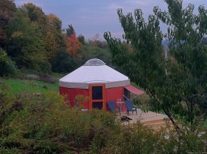 Yurt for Rent- Private Nature Retreat | Waterville, New York Vacation Rentals | Great Vacations & Exciting Destinations