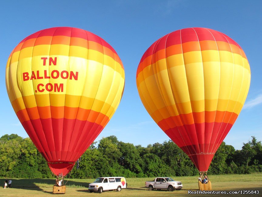 Matching Hot Air Balloon | Middle Tennessee Hot Air Adventures | Franklin, Tennessee  | Hot Air Ballooning | Image #1/1 | 