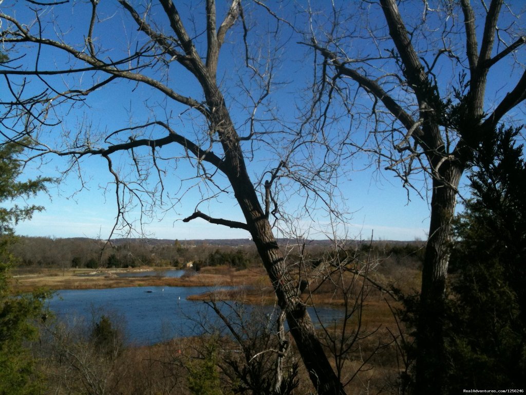 Bluff-Top view of Beaver Lake | Meadowlake Ranch B&B, Dude Ranch, Weddings, Events | Image #4/6 | 