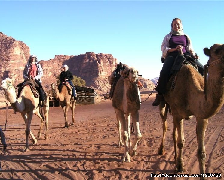 Wadi Rum - Camel ride | Jordan Memory Tours | Image #6/25 | 