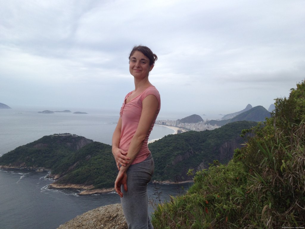 Philosophic Stone in the way up to the top | Sugar Loaf Climbing tour in Rio de Janeiro | Rio de Janeiro, Brazil | Rock Climbing | Image #1/2 | 