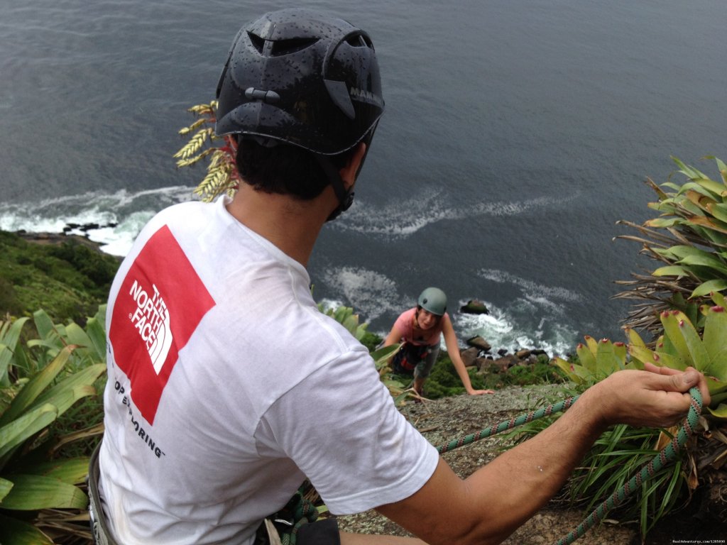 Rock climbing section | Sugar Loaf Climbing tour in Rio de Janeiro | Image #2/2 | 