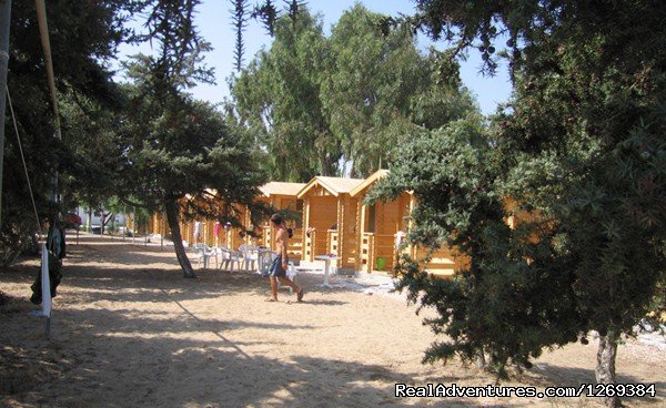 Wooden Hut | Water sports and fun at beach campsite in Paros | Image #6/10 | 