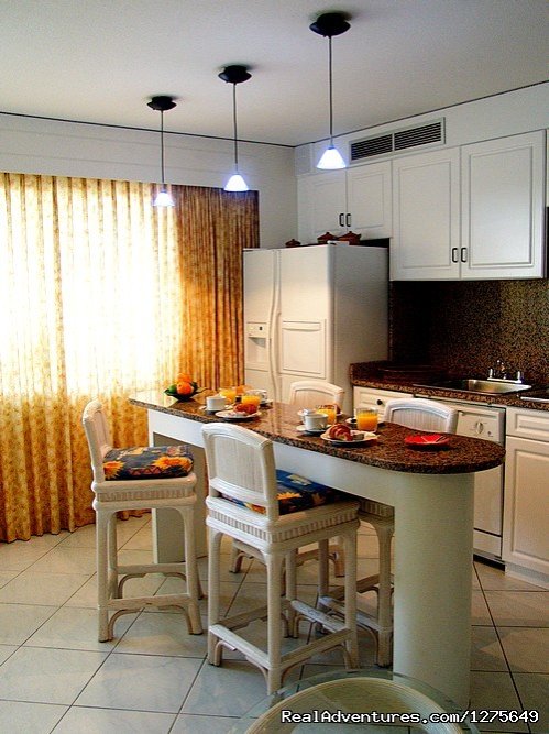 Fully-equipped Kitchen | Sapphire Beach Club Resort, St. Maarten | Image #5/22 | 