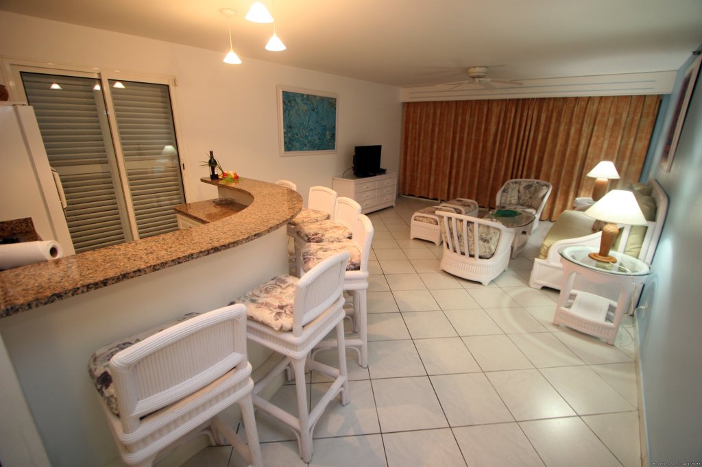 Two Bedroom Junior Suite Ocean View  with Private Jacuzzi | Sapphire Beach Club Resort, St. Maarten | Image #7/22 | 