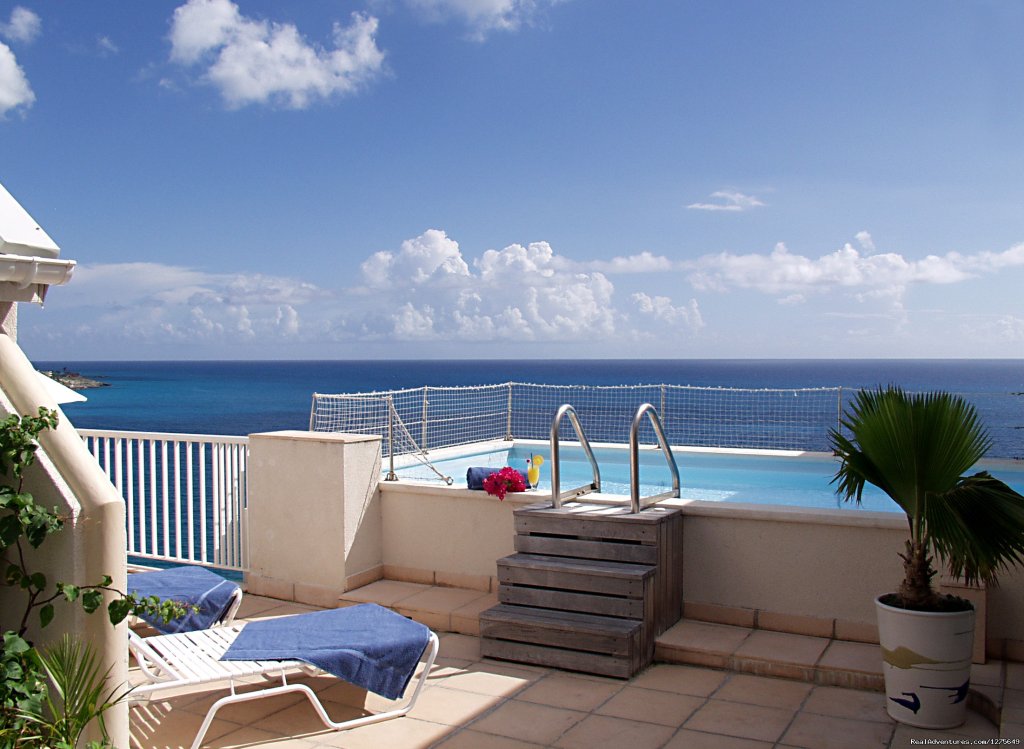 Private Swimming Pool of Penthouse | Sapphire Beach Club Resort, St. Maarten | Image #13/22 | 