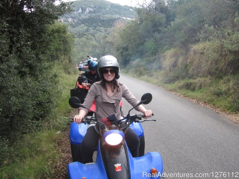 Riding Through The Amazing Corfu Olive Covered Hills
