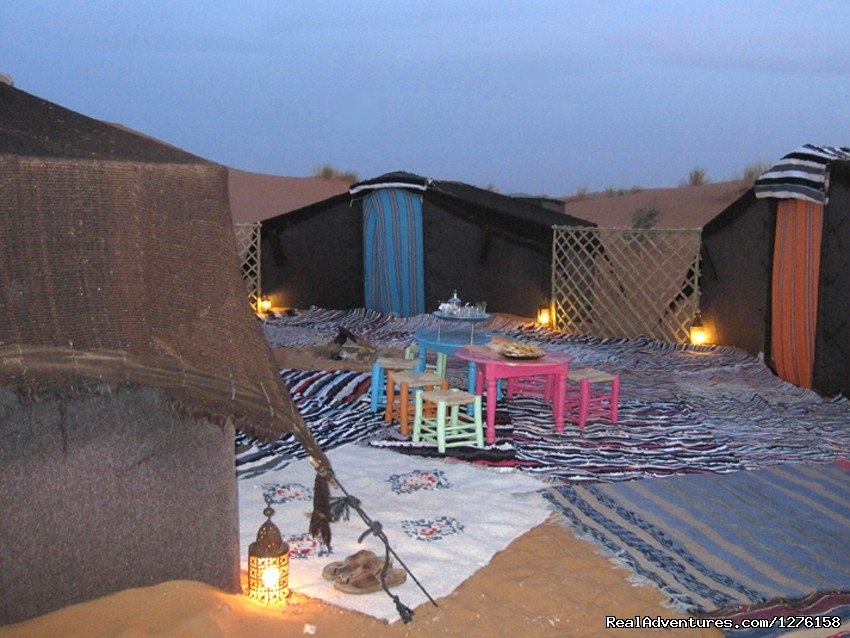 Double Bed/tent In Erg Chebbi. | Bouaouina Tours-Morocco | Image #14/21 | 