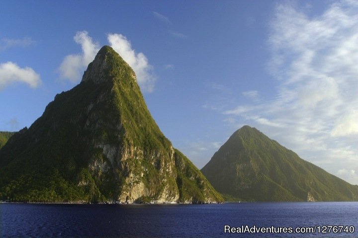 Twin Piton | Discover Soufriere St Lucia | Soufriere, Saint Lucia | Sight-Seeing Tours | Image #1/11 | 