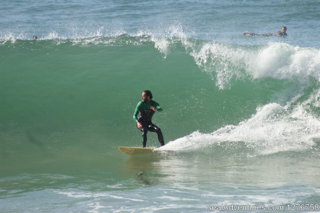 Banana point with big swell | Surf Star Morocco - Surf and Yoga Retreats | Image #9/17 | 