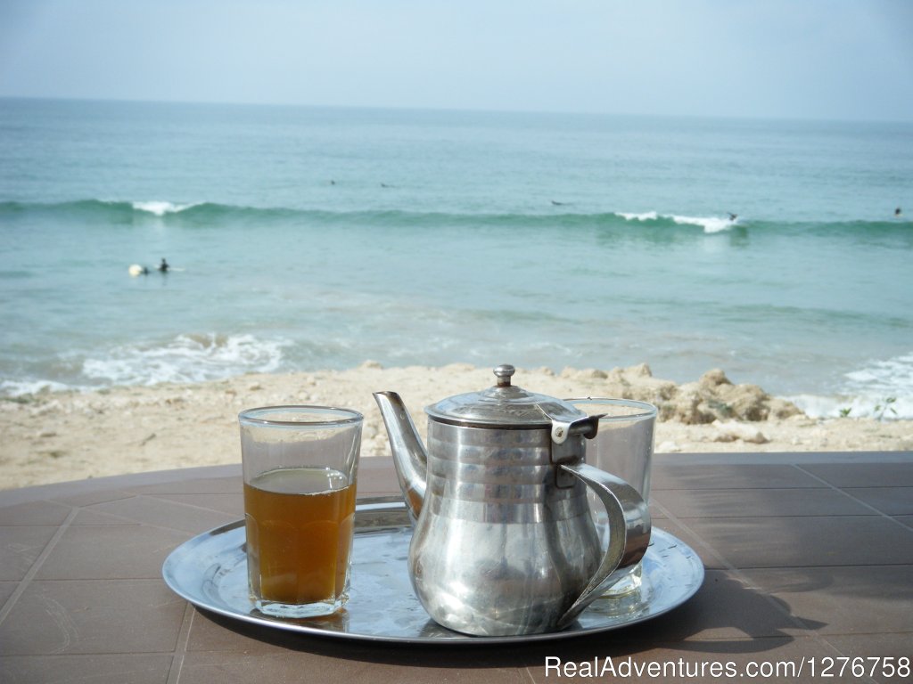 Morocccan mint tea in between surf sessions | Surf Star Morocco - Surf and Yoga Retreats | Image #8/17 | 