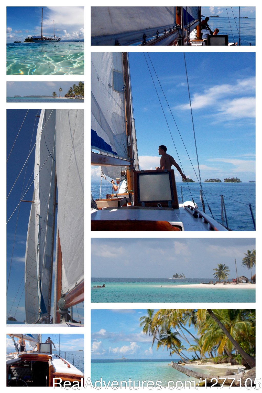 Ave Maria sailing in San Blas | Sailing San Blas Panama | Portobelo, Panama | Sailing | Image #1/1 | 