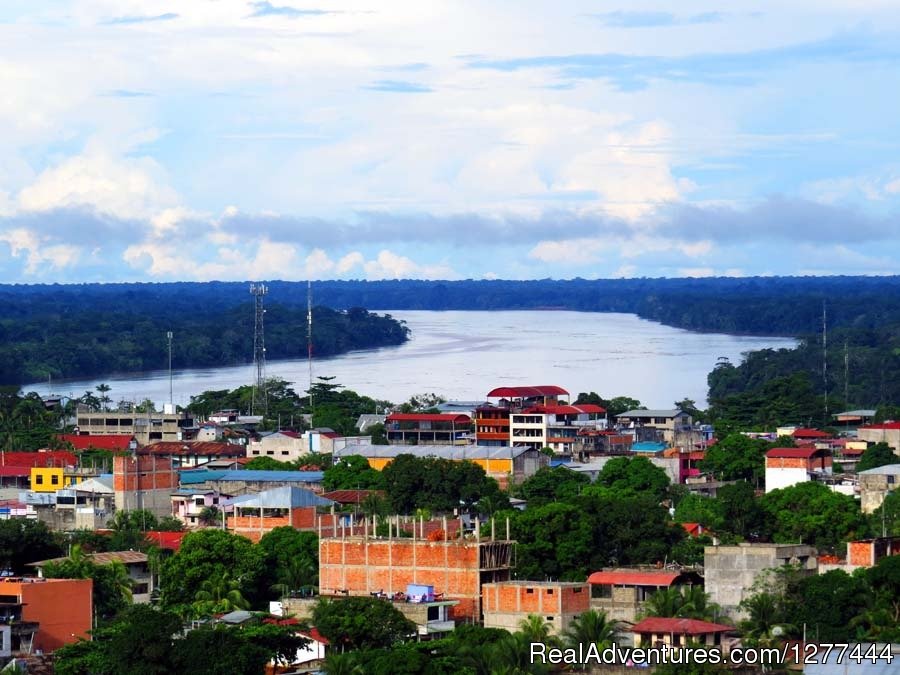 View of Puerto Maldonado from lookout tower | Pirwa Maldonado: Explore the Peruvian Amazon | Image #11/11 | 