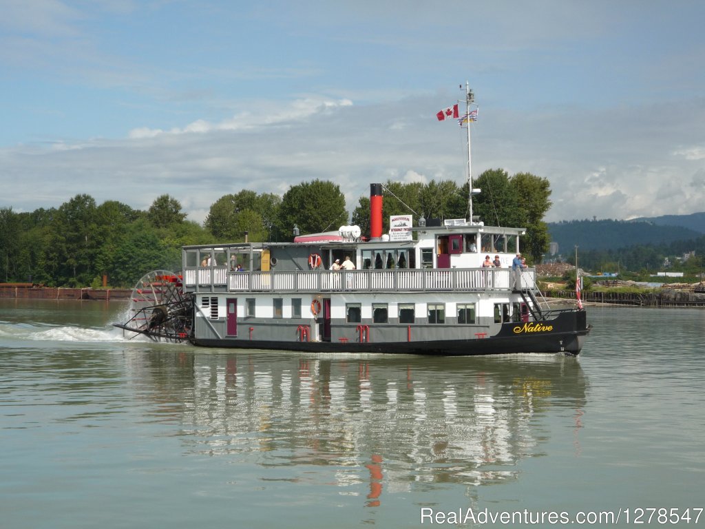 Scenic River Cruises on BC's Famous Fraser River | Sunset, View Wildlife, Party or just Relax | New Westminster, British Columbia  | Cruises | Image #1/7 | 