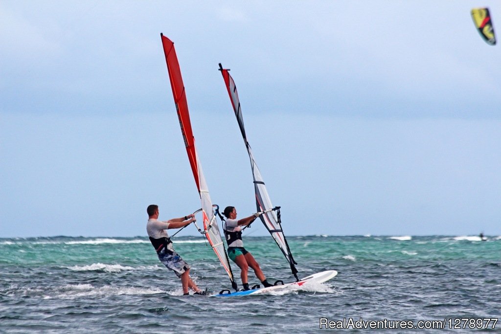Tandem windsurfing in Boracay | Windsurfing in Asia - Reef Riders Philippines | Image #14/19 | 