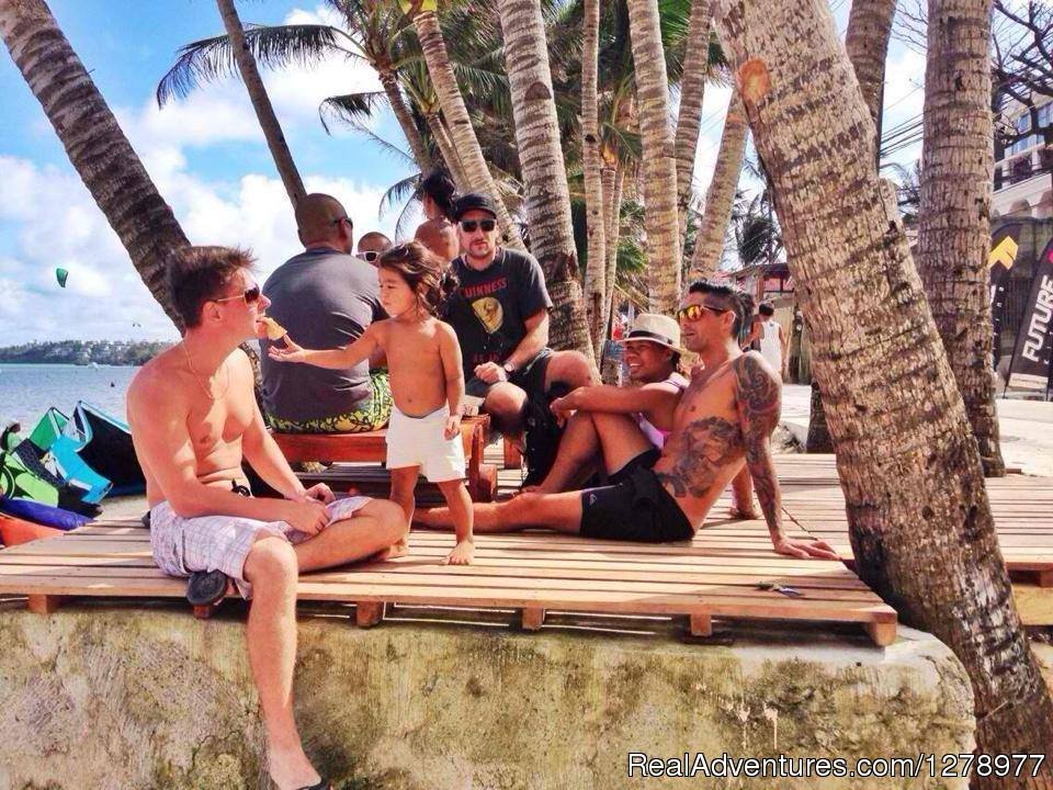 Hanging out in Reef Riders Windsurfing Center | Windsurfing in Asia - Reef Riders Philippines | Image #15/19 | 