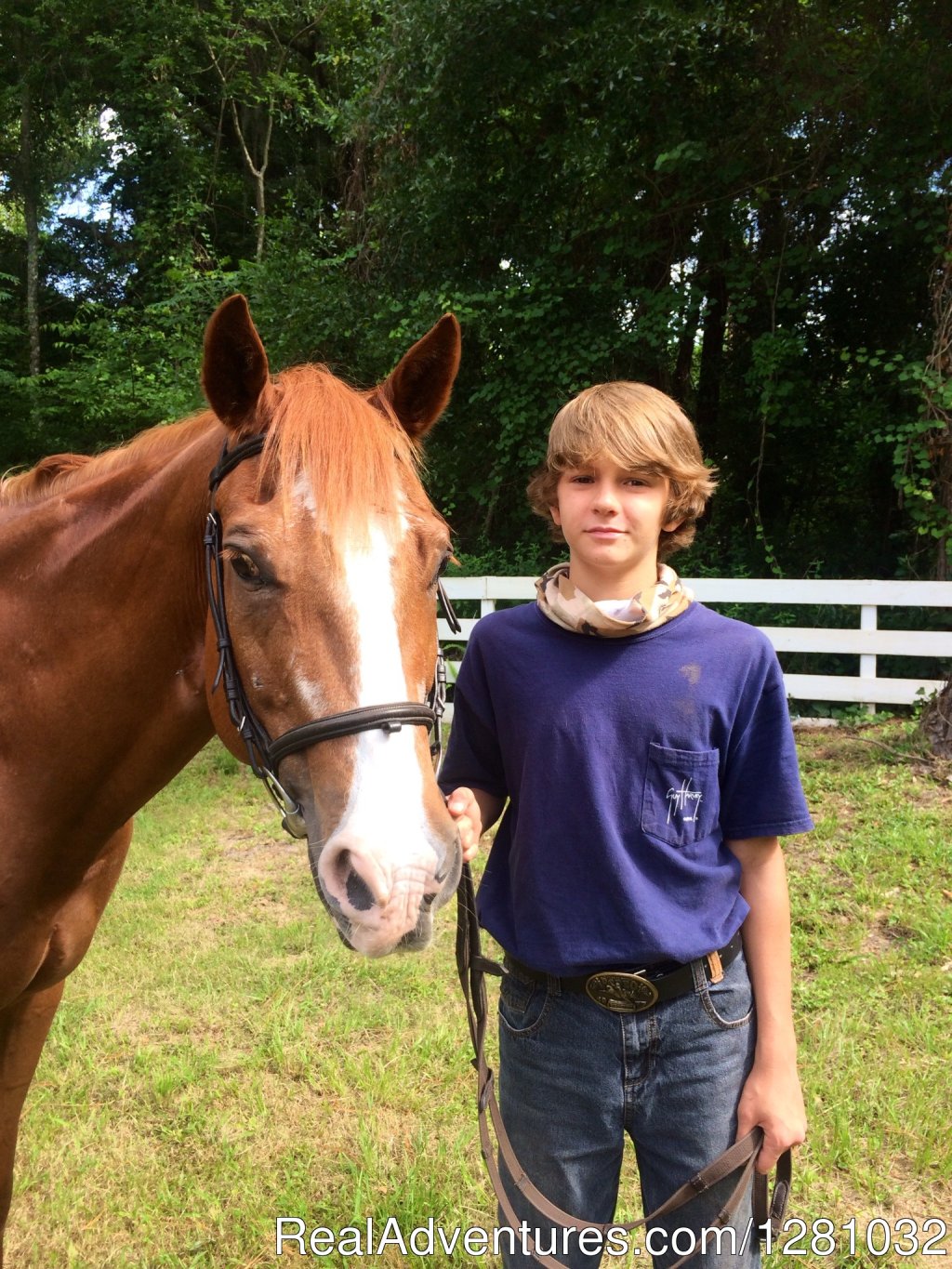 Student and Horse | Haile Plantation Equestrian Center | Image #5/7 | 