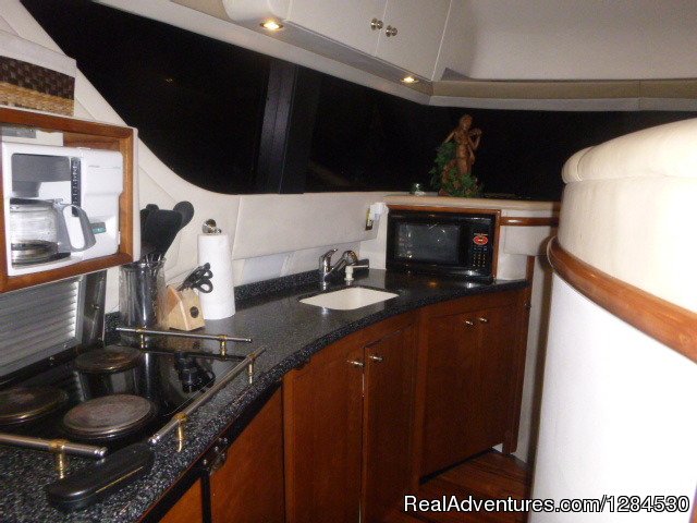 Galley Kitchen | Yacht Charter Cruise Packages in Southwest Florida | Image #8/26 | 