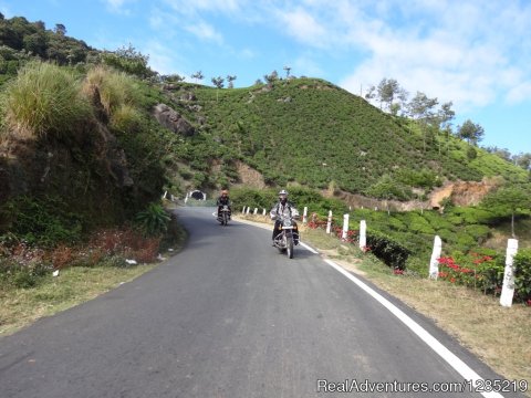 Motorcycle tour to South India