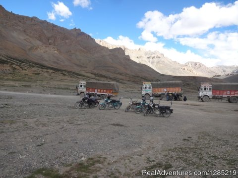 Ride to Himalaya by Motorcycle Monks