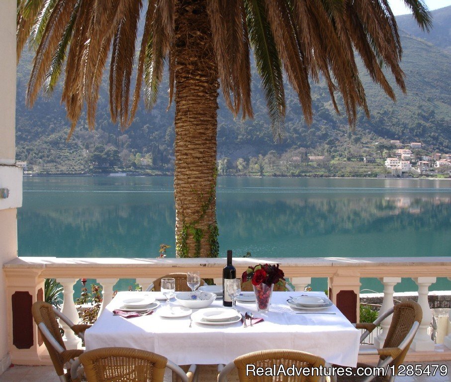 Terrace apartment terrace | Villa Miramare, Terrace | Kotor, Montenegro | Vacation Rentals | Image #1/12 | 