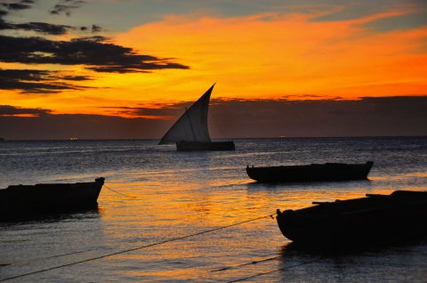 Zanzibar Sun Set
