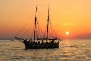 Sailing in Caribbean