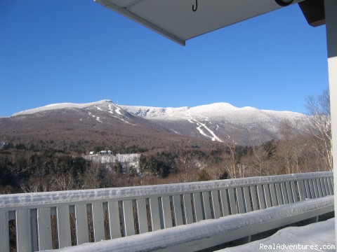 Magnificent Ski House/Stowe Vermont Panoramic view of Stowe Mtn Ski area