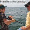 Gulf Shores fishing on your family vacation Father & son fishing Gulf Shores