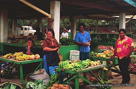 Fresh Tropical Market Produce