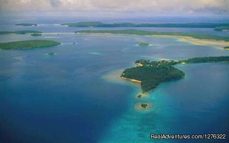 Aerial View of Vava'u Islands