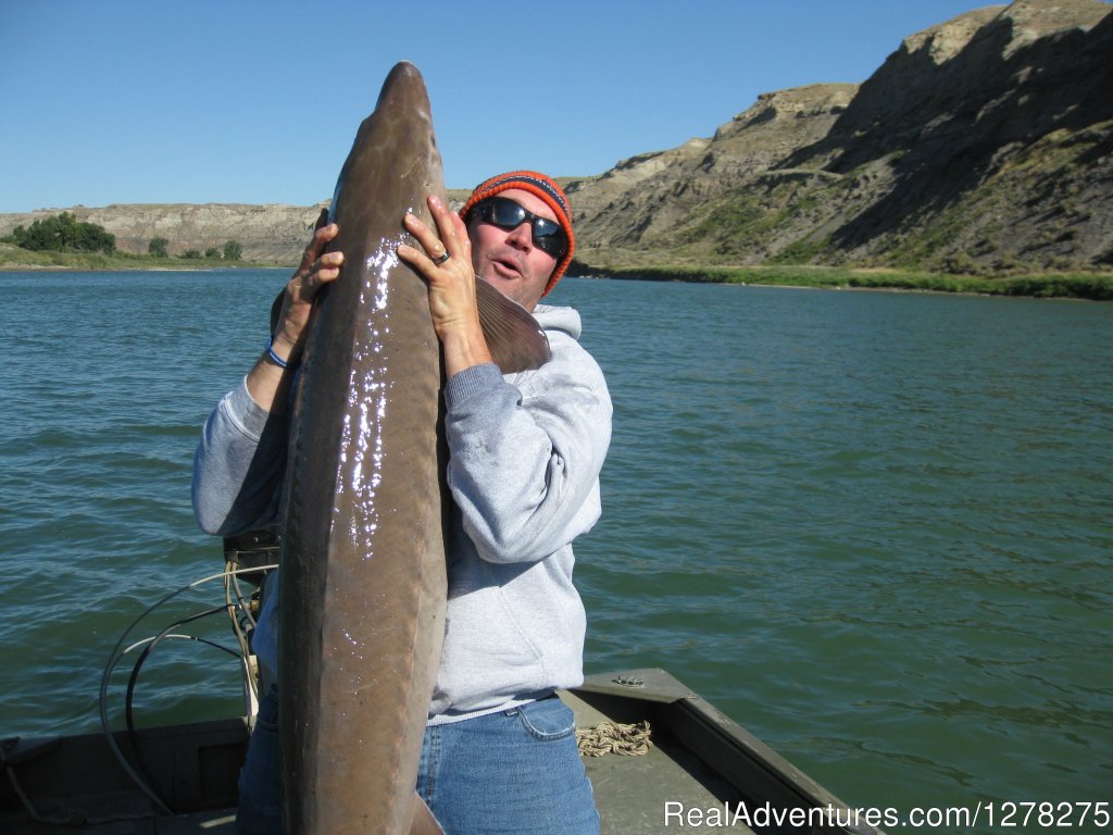 Alberta Sturgeon Fishing Trips | Medicine Hat, Alberta Fishing Trips |  RealAdventures